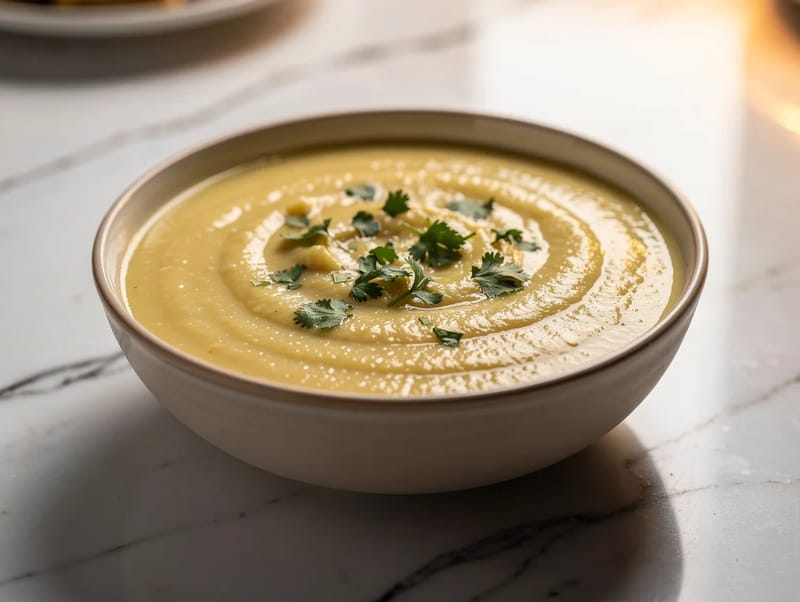 Sopa de Plátano (kolumbialainen jauhobanaanikeitto) Sopa de Plátano (kolumbialainen jauhobanaanikeitto)