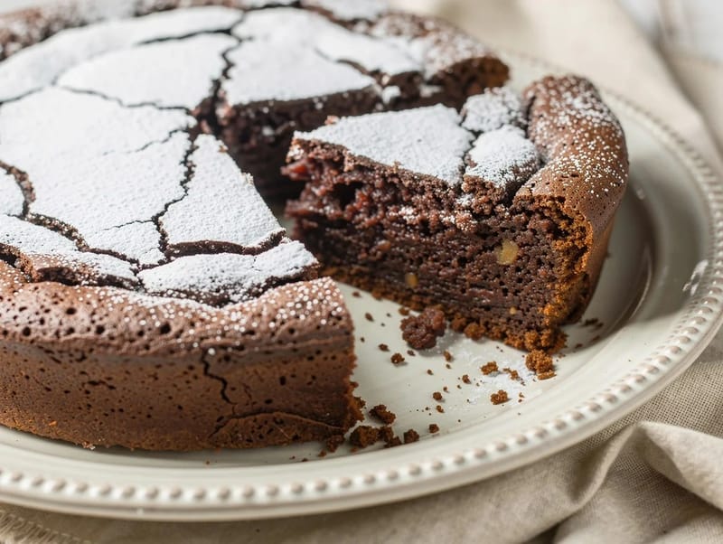 Torta Caprese (Flourless Chocolate and Almond Cake) Torta Caprese (Flourless Chocolate and Almond Cake)
