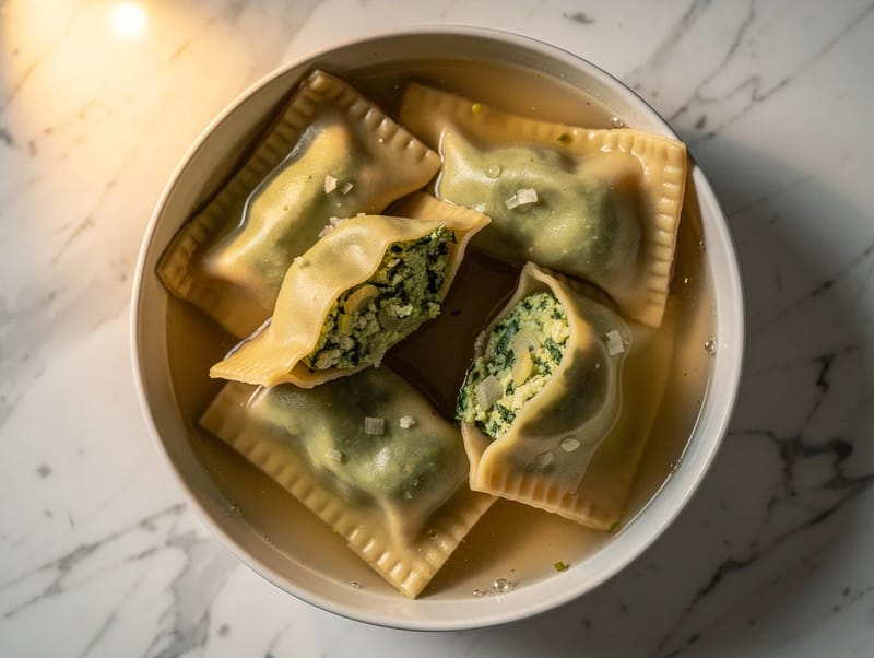 Vegetarian Maultaschen (Pasta Parcels with Spinach and Ricotta) Vegetarian Maultaschen (Pasta Parcels with Spinach and Ricotta)